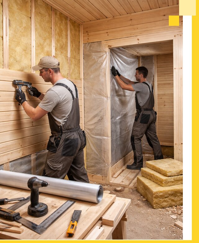 Бани под ключ в Вязниках с проектом и полным монтажом