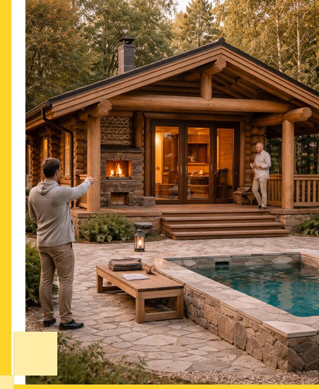 Проекты бань и хамам в Вязниках от 26708 р. | ЭриданВзн