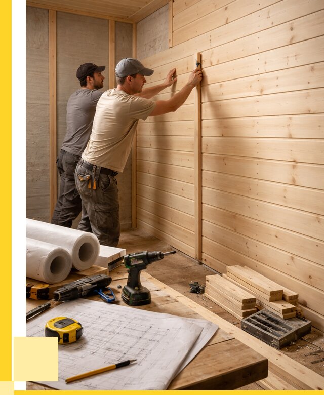 Обшивка бани вагонкой в Вязниках от 1282 р., ЭриданВзн