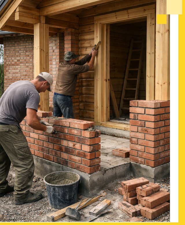 Строительство кирпичных бань под ключ в Вязниках с гарантией качества