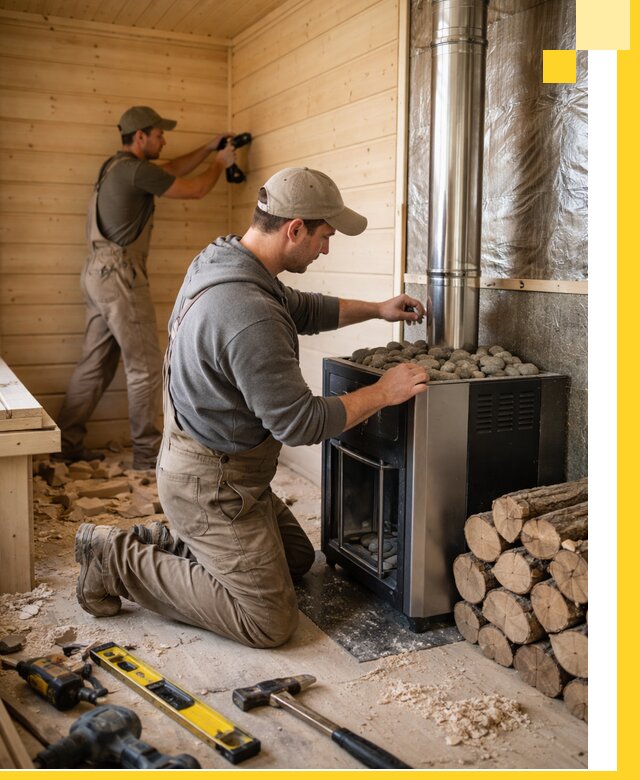 Строительство деревянных бань под ключ в Вязниках проекты и монтаж