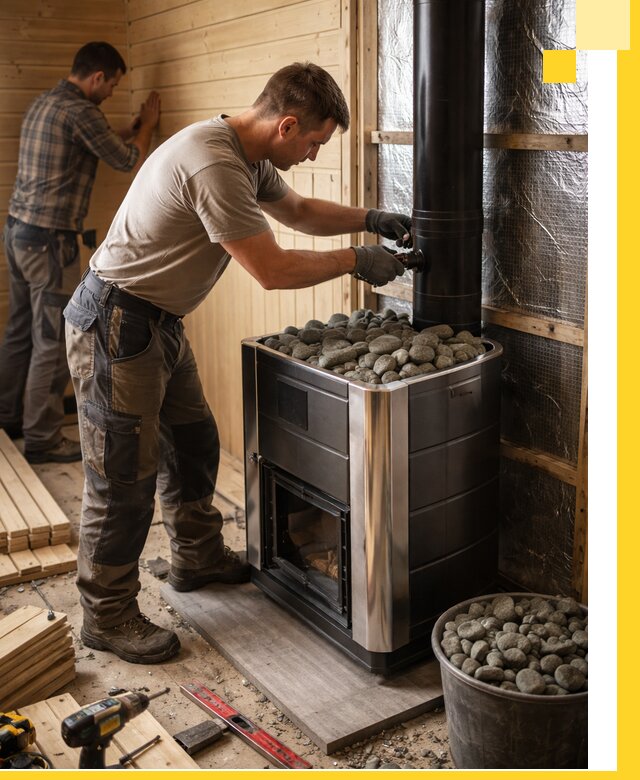 Проектирование и строительство парилок для бани в Вязниках под ключ