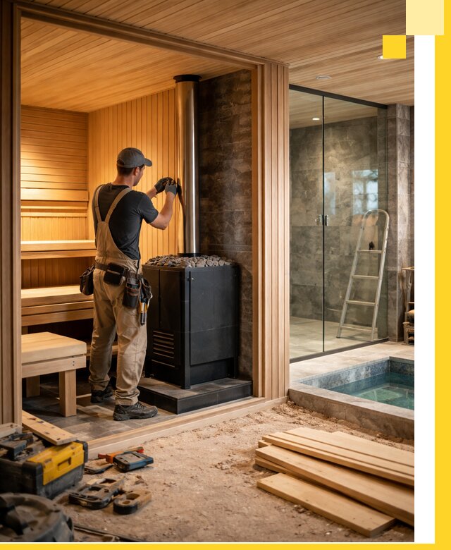 Полное строительство банных комплексов под ключ в Вязниках