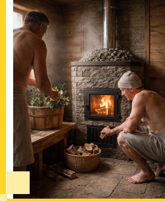 Банные печи под ключ в Вязниках от 48074 р. | ЭриданВзн кирпичная