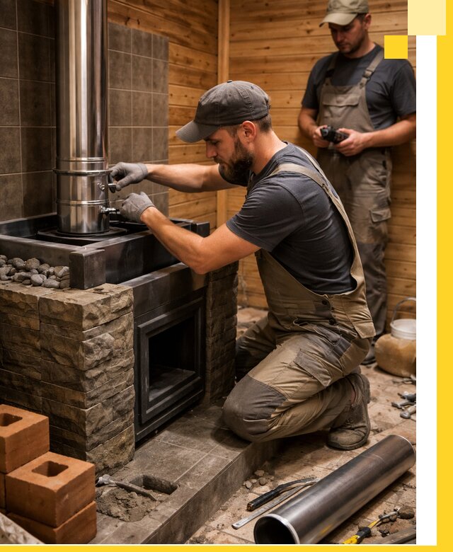 Изготовление и установка банных печей под ключ в Вязниках