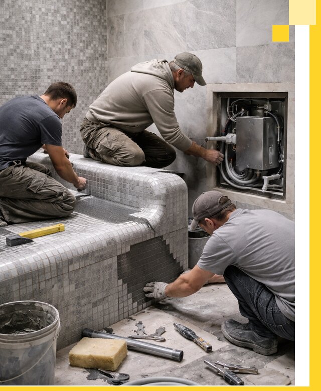 Проекты хамамов под ключ в Вязниках и дизайн и строительство