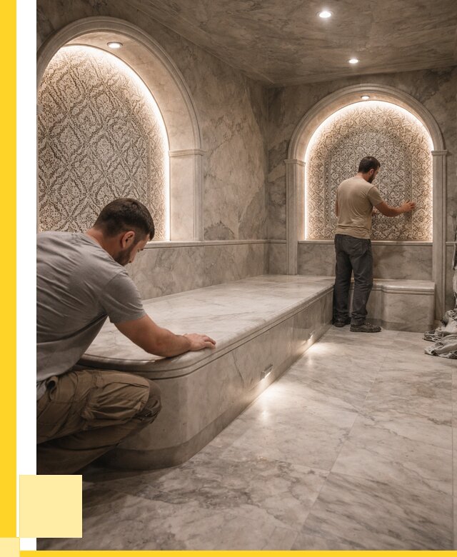 Турецкие бани под ключ в Вязниках от 267075 р. | ЭриданВзн