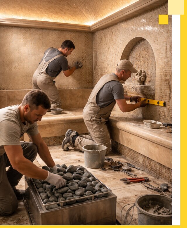 Проектирование и строительство хамама и сауны в Вязниках