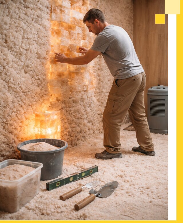 Проектирование и монтаж соляных комнат в Вязниках под ключ