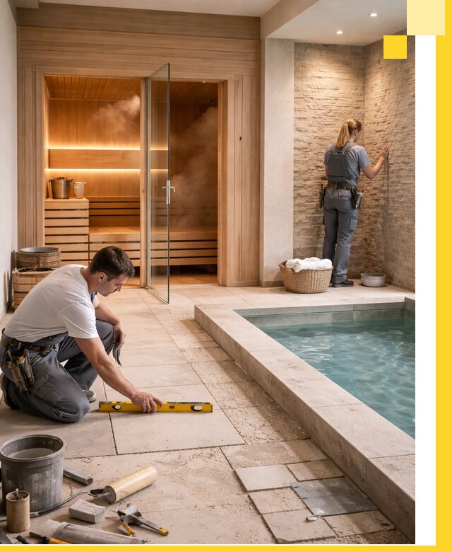 Комплексный дизайн и отделка интерьеров SPA под ключ в Вязниках